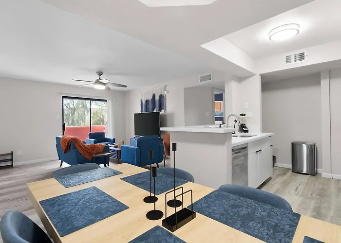 Apartament Retreat Close To Asu, Mill Ave & Airport *